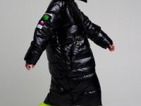 Пальто текстильное с полиуретановым покрытием для девочек