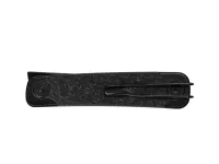 Складной нож SRM 131M-GB Enso black сталь 14C28N, рукоять Black G10