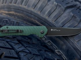 Нож складной Ruike P122-MG, сталь 14C28N, рукоять микарта, зеленый