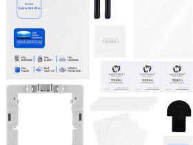 Защитное стекло Whitestone Dome Glass для Galaxy S24 Ultra (без УФ-лампы) прозрачный