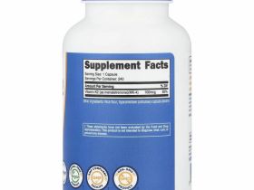 Nutricost, Витамин K-2 MK-4, 100 мкг, 240 капсул
