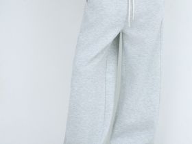 Трикотажные брюки для девочек, Серый