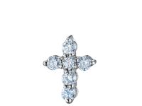 Подвеска из белого золота с бриллиантами э4701пд07210116