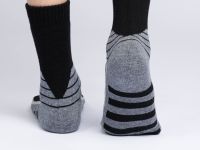 Термоноски трикотажные для мальчиков (низкие махровые)