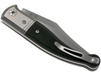 Складной нож LionSteel Gitano, сталь Niolox, рукоять Black G10