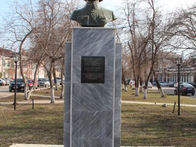 Памятник военврачу III ранга Мусоровой Марии Федоровне, погибшей в 1944 г. в концлагере Ортельсбург