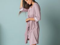 Халат Rose, розовый
