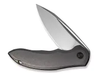 Складной нож We Knife Makani, сталь CPM-20CV, рукоять титан, серый