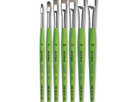 Кисть синтетика №12 овальная Da Vinci 375 короткая ручка