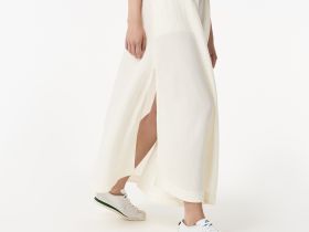 Женская длинная юбка Lacoste стандартного кроя