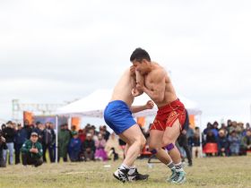 Борис Сдвижков из Амгинского улуса впервые стал победителем Игр Дыгына