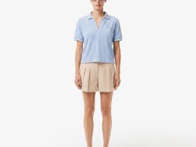 Женское поло Lacoste