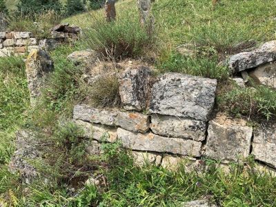 Стела № 10 раннемусульманского кладбища № 1 архитектурного комплекса "Мусийкъонгийкоте"