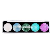Набор акварели Mairtini "Metallic Pearlescent" 5 перламутровых цветов (Polarized Color), палетка