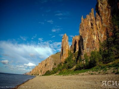 Почтовый ящик побывал на Ленских столбах  