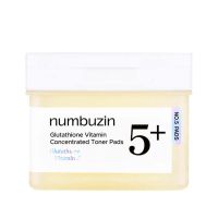 Осветляющие витаминные пэды с ниацинамидом numbuzin No.5 Glutathione Vitamin Concentrated Toner Pads