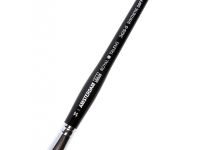 Кисть синтетика мягкая №16 плоская укороченная Talens "Amsterdam 342S" короткая ручка