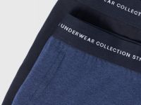 Трусы-транки с низкой посадкой, 2 шт., Синий