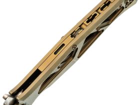 Складной нож НОКС Финка С "Elite", сталь М390, рукоять титан