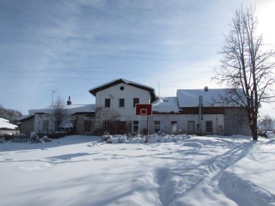 Флигель с мезонином