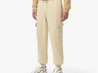 Мужские хлопковые спортивные брюки Lacoste REGULAR FIT