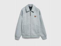 Бомбер оверсайз, Серый