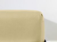 Простыня на резинке Экрю сатин 40968