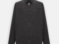 Ветровка из хлопка с отложным воротником