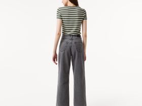 Женские джинсы Lacoste свободного кроя