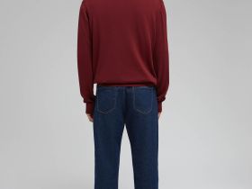 Джемпер-поло с шерстью