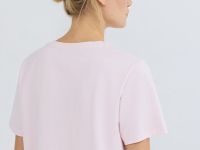 Футболка с принтом, Розовый