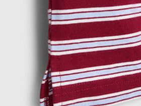 Поло с длинным рукавом для девочек, Фиолетовый