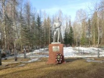 Могила Героя Советского Союза Л.И. Грекова