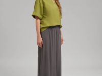 Брюки-палаццо с эластичным поясом