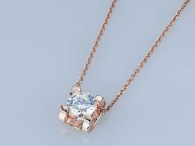 Классическая подвеска из красного золота э0212пд06210861_white