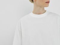 Базовая футболка оверсайз, Белый