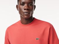 Мужская хлопковая футболка Lacoste с коротким рукавом