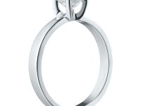 Помолвочное кольцо из белого золота с бриллиантом э4001кц10161700