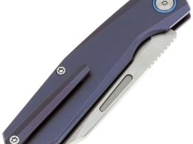 Складной нож Remette Squirrel, сталь M390, рукоять титан, фиолетовый