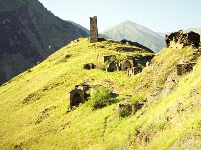 Комплекс сооружений городка мертвых "Цой-Педе"