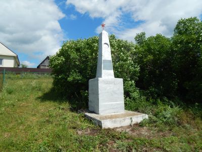 Братская могила партизан, погибших и замученных белогвардейцами в 1918 г.