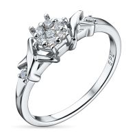 Кольцо из серебра э0612кц02203650_white
