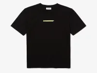 Женская Футболка Lacoste с контрастным принтом