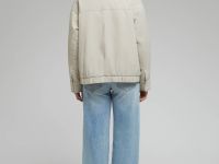 Утепленная куртка с отложным воротником