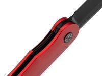 Складной нож Petrified Fish El Camino PFE16RADW, сталь N690, рукоять алюминий, красный