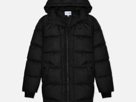 Мужская утеплённая куртка Lacoste стандартного кроя с отстёгивающимся капюшоном