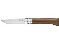 Складной нож Opinel №9, нержавеющая сталь, орех