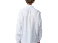 Мужская рубашка Lacoste с монограммой из смеси льна