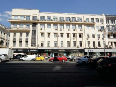 Здание Центропечати, в котором 25 апреля 1921 г. была проведена запись речей Ленина Владимира Ильича "О продовольственном налоге", "О концессиях и о развитии капитализма", "О потребительской и промысловой кооперации"