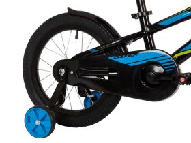 Детский велосипед Novatrack Dodger 16, год 2022, цвет Зеленый